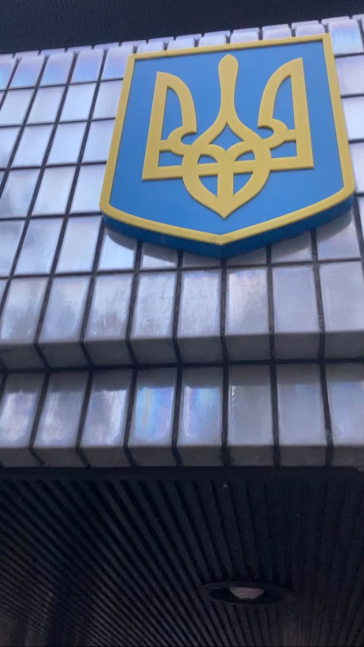 ウクライナ大使館訪問の記録写真