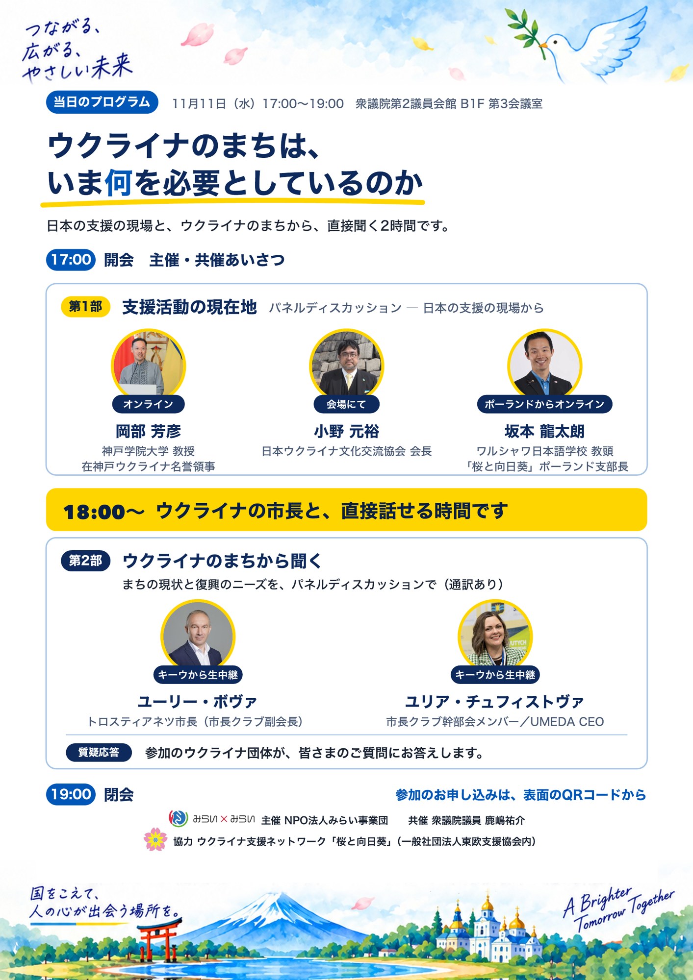 11/11 当日のプログラム