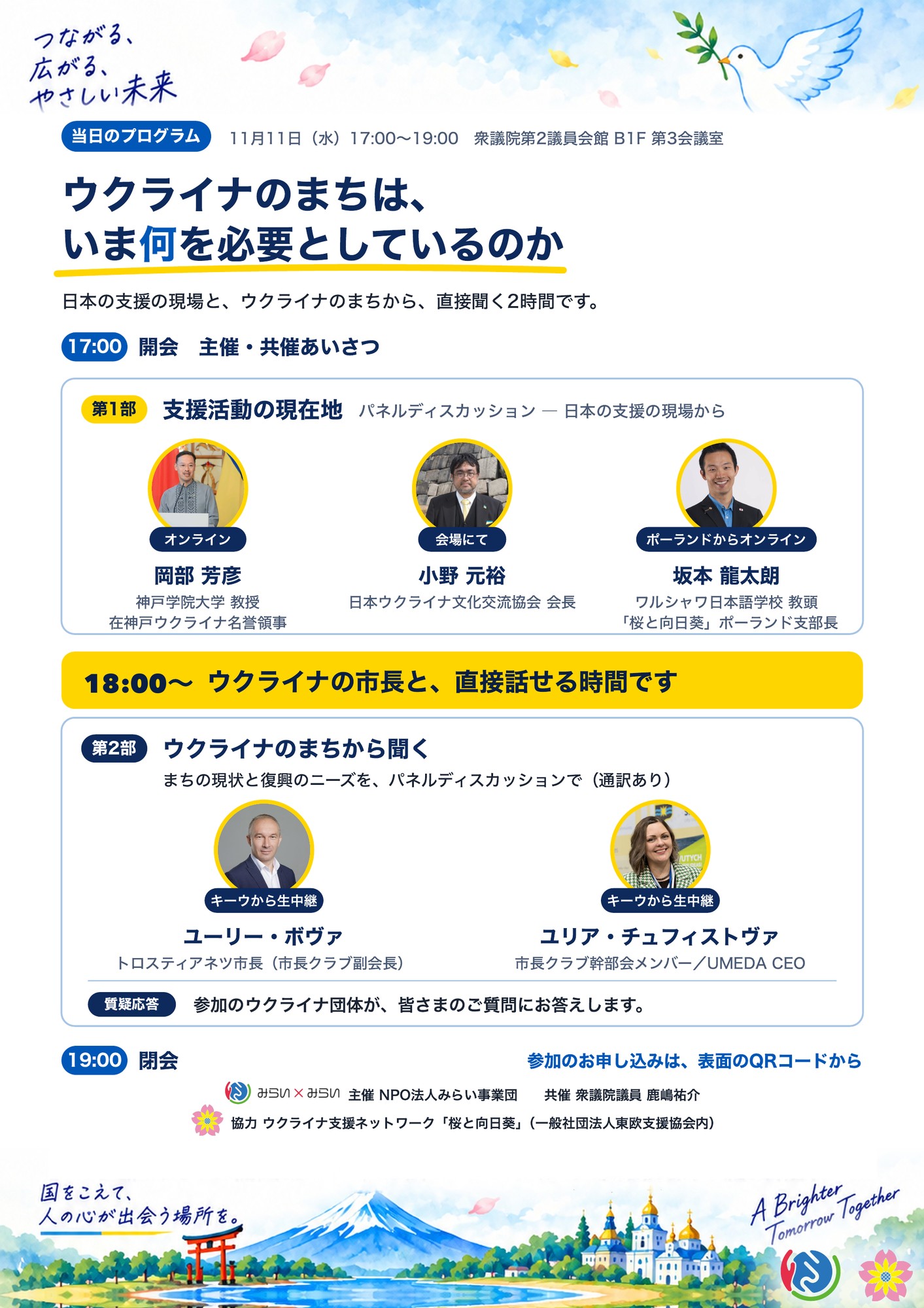 11/11 当日のプログラム